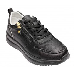 Pantofi dama casual din piele naturala - Abha Negru GSK3021N Pantofi dama casual din piele naturala - Abha Negru GSK3021N