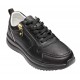 Pantofi dama casual din piele naturala - Abha Negru GSK3021N