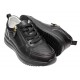 Pantofi dama casual din piele naturala - Abha Negru GSK3021N