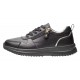 Pantofi dama casual din piele naturala - Abha Negru GSK3021N