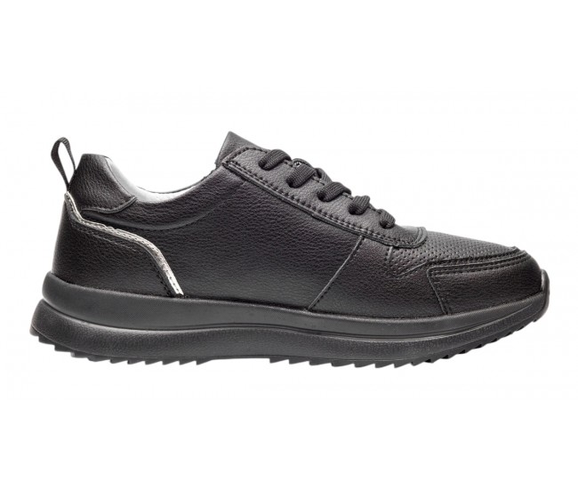 Pantofi dama casual din piele naturala - Abha Negru GSK3021N