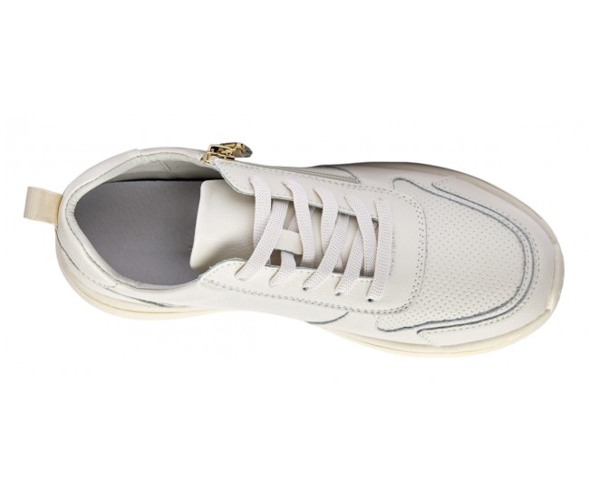 Pantofi dama casual din piele naturala - Abha Bej GSK3023B