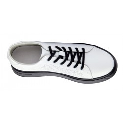 Pantofi dama casual din piele naturala - Aisha Alb GSK3032A Pantofi dama casual din piele naturala - Aisha Alb GSK3032A