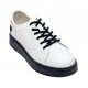 Pantofi dama casual din piele naturala - Aisha Alb GSK3032A