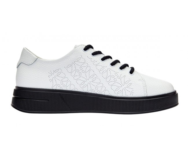 Pantofi dama casual din piele naturala - Aisha Alb GSK3032A
