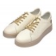 Pantofi dama casual din piele naturala - Aisha Bej Late GSK3033B