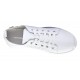 Pantofi dama casual din piele naturala cu perforatii - Latiffa Alb GSK3052A