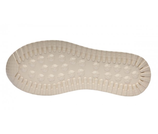 Pantofi dama casual din piele naturala cu perforatii - Latiffa Bej Late GSK3053B