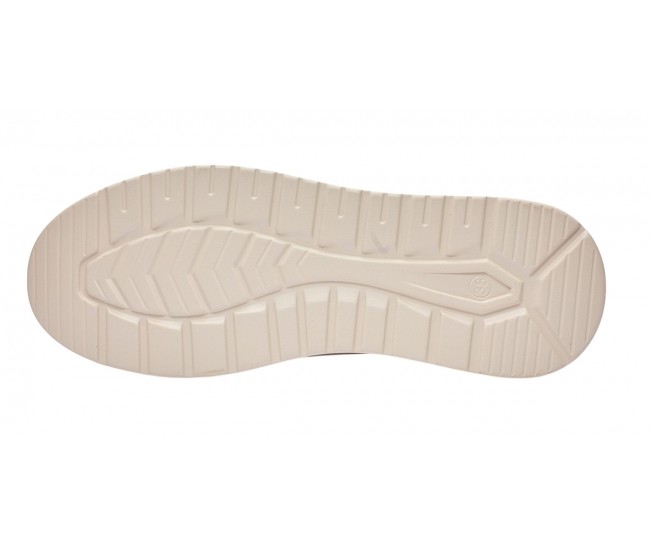 Pantofi dama casual din piele naturala cu perforatii - Karen Bej Late GSKFL9573B