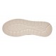 Pantofi dama casual din piele naturala cu perforatii - Karen Bej Late GSKFL9573B