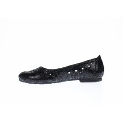 Balerini dama casual din piele naturala de cluoare neagra - FLO2NCOL