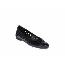 Balerini dama casual din piele naturala de cluoare neagra - FLO2NCOL