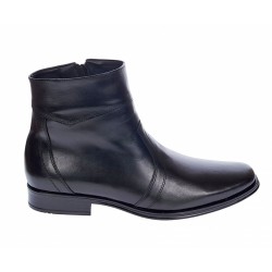 Ghete barbati elegante din piele naturala cu fermoar Negru ADAM G04NOU Ghete barbati elegante din piele naturala cu fermoar Negru ADAM G04NOU