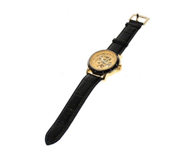 Ceas barbati automatic, business, elegant GOER, auriu - G204NGOLD