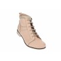Ghete dama casual din piele naturala, imblanite - Made in Romania G21BEJBOX