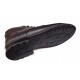 Ghete barbati casual negre din piele naturala imblanite GB101N