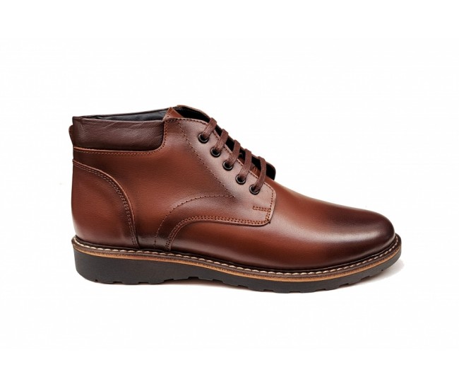 Ghete CIUCALETI, piele naturala (imblanite), model iarna, GB102M