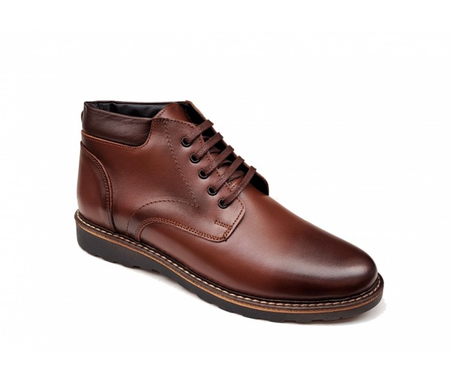 Ghete CIUCALETI, piele naturala (imblanite), model iarna, GB102M