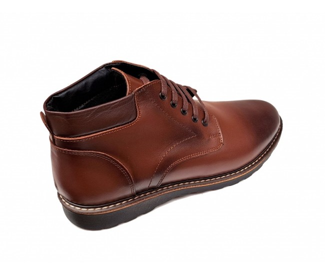 Ghete CIUCALETI, piele naturala (imblanite), model iarna, GB102M