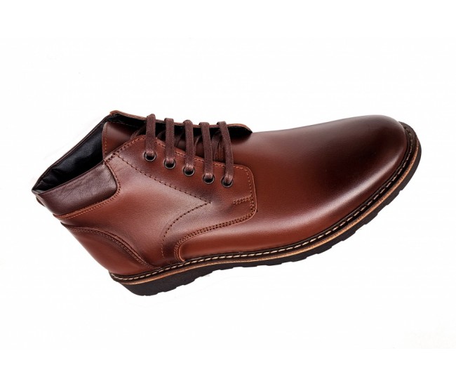 Ghete CIUCALETI, piele naturala (imblanite), model iarna, GB102M