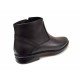 Ghete barbati casual elegante din piele naturala imblanite Negru GB120N