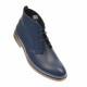 Ghete barbati bluemarin din piele naturala casual, elegante, Made in Romania - GB43BL