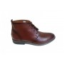 Ghete barbati casual, elegante din piele naturala, maro, DEVIN, GBDEVINM