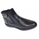Ghete barbati casual din piele naturala cu fermoar imblanite Corsa - GF1203CSN