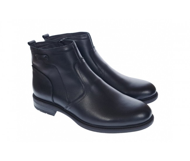 Ghete barbati din piele naturala imblanite KRAFT GF203N