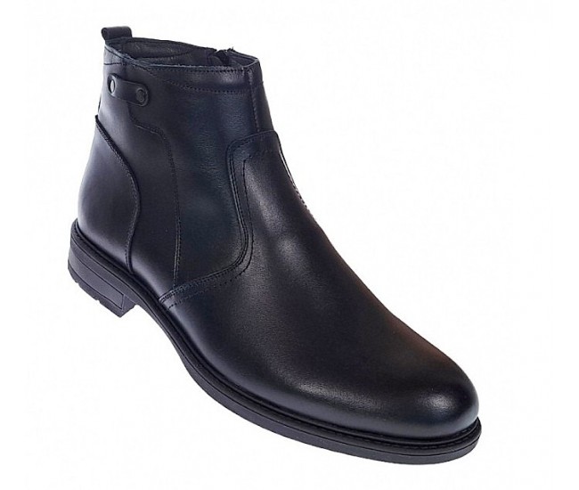 Ghete barbati din piele naturala imblanite KRAFT GF203N