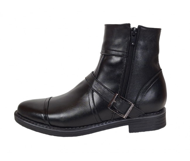 Ghete barbati, casual, din piele naturala - Made in Romania JON 2