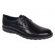 Sandale barbati negre casual din piele naturala Ciucaleti GK1N