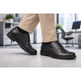 Pantofi barbati eleganti negri din piele naturala tip brogue – design clasic office - GK756N