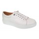 Pantofi barbati casual din piele naturala Alb GK96A