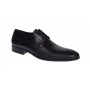 Pantofi barbati office eleganti din piele naturala Negru SIR015N