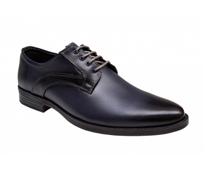 Pantofi barbati, eleganti, piele naturala, Bleumarin - GKR03BL