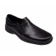 Pantofi barbati casual din piele naturala, cu elastic, calapod lat, GKR08N