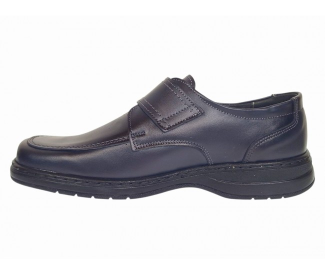 Pantofi barbati casual piele naturala Bleumarin inchis GKR09BLM