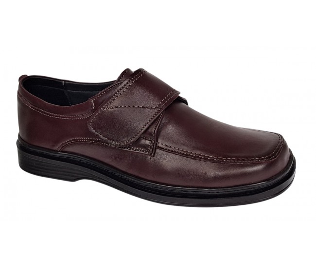 Pantofi barbati model casual piele naturala Visiniu GKR09VIS