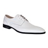 Pantofi barbati eleganti din piele naturala Alb Lux GKR101A