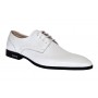 Pantofi barbati eleganti din piele naturala Alb Lux GKR101A