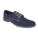 Pantofi barbati din piele naturala intoarsa - Model Bleumarin 103BLVEL