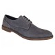Pantofi barbati gri din piele naturala intoarsa – Stil casual elegant GKR103GRIV