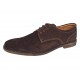 Pantofi barbati casual din piele naturala intoarsa maro GKR103MVEL