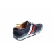 Pantofi barbati sport din piele naturala bleumarin 1055BLM