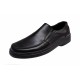 Pantofi barbati casual din piele naturala, cu elastic, calapod lat, GKR10N
