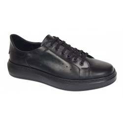 Pantofi barbati casual piele naturala de culoare neagra Aldo GKR118N