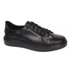 Pantofi barbati casual piele naturala de culoare neagra Aldo GKR118N