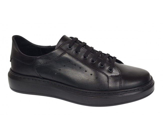 Pantofi barbati casual piele naturala de culoare neagra Aldo GKR118N