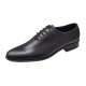 Pantofi barbati eleganti din piele naturala de culoare neagra GKR119N